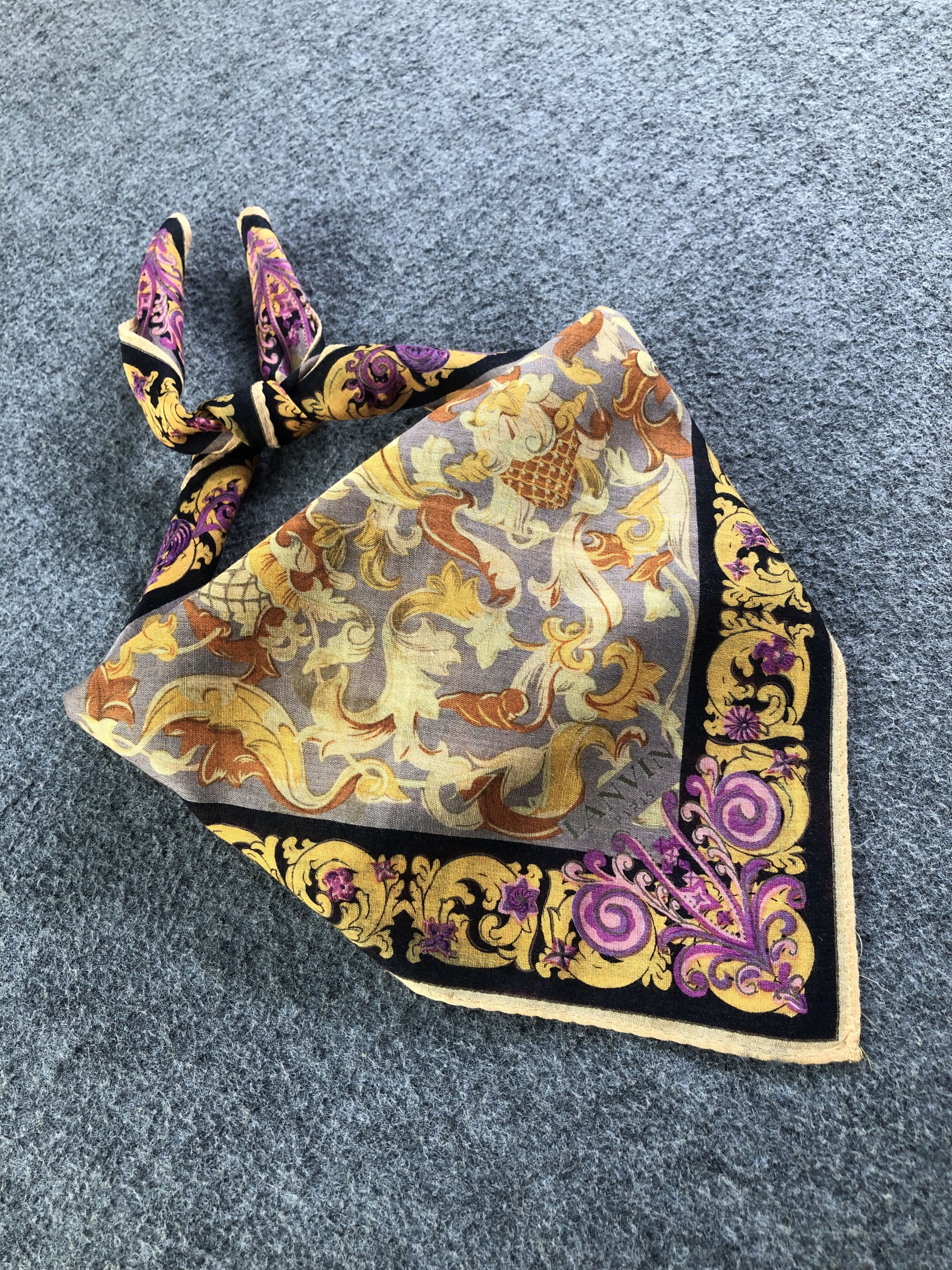 Lanvin Lanvin Handkerchief / Bandana / Neckerchief / Headscarf Size ONE SIZE - 2 Thumbnail