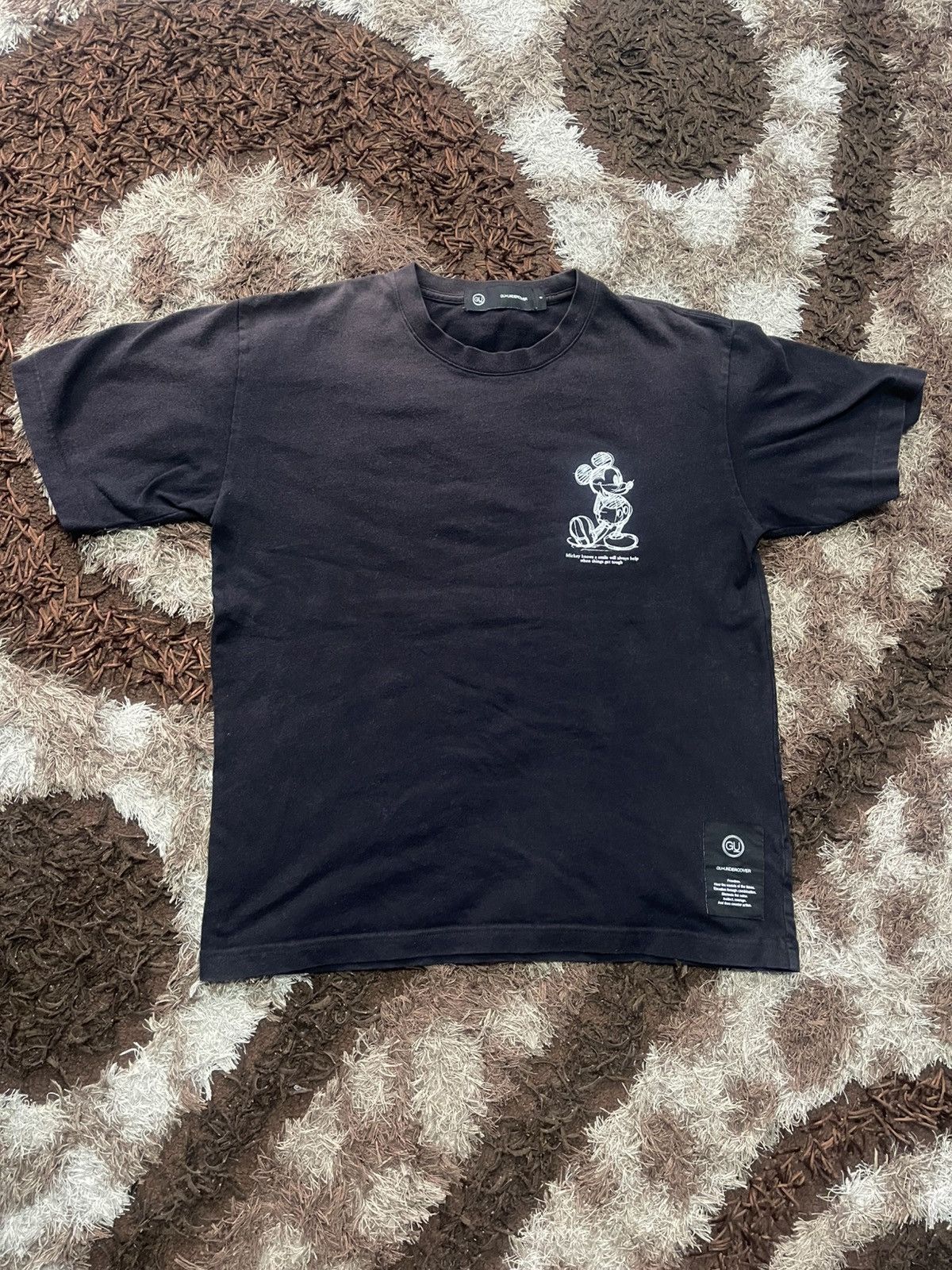 Disney × Japanese Brand × Undercover UNDERCOVER X DISNEY MICKEY MOUSE TEE VERY RARE Size US S / EU 44-46 / 1 - 2 Thumbnail