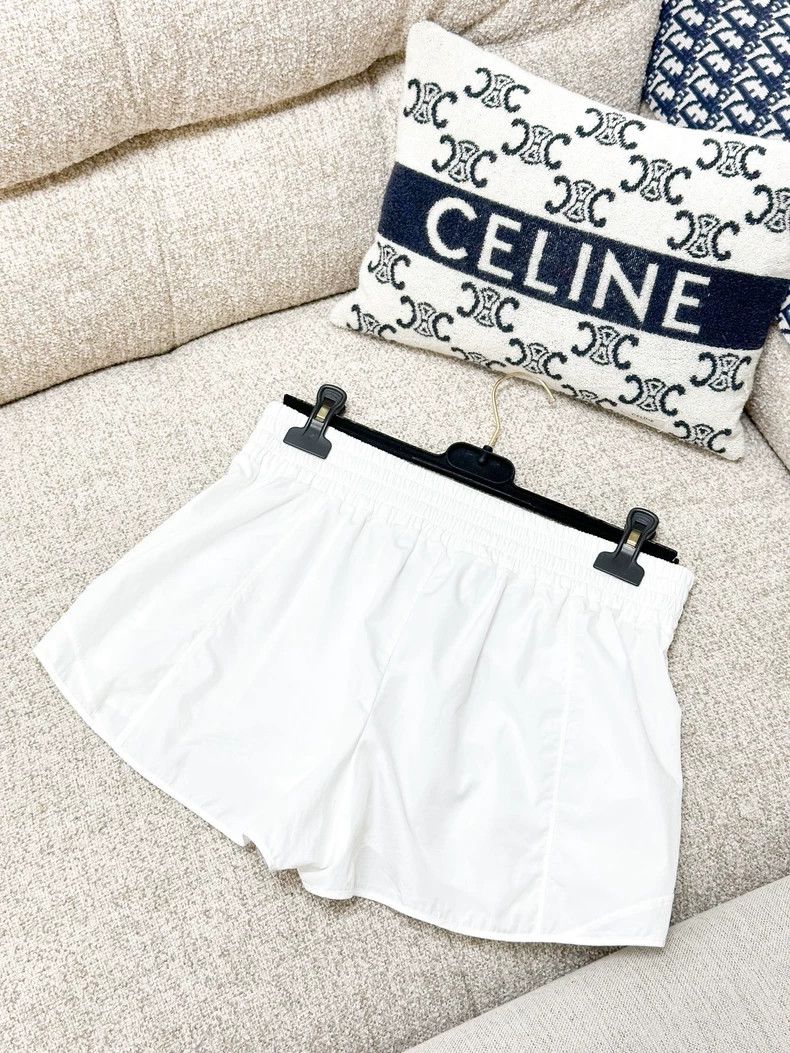 Chanel Chanel Rhinestone letter logo shorts Size 24" / US 00 / IT 34 - 3 Thumbnail