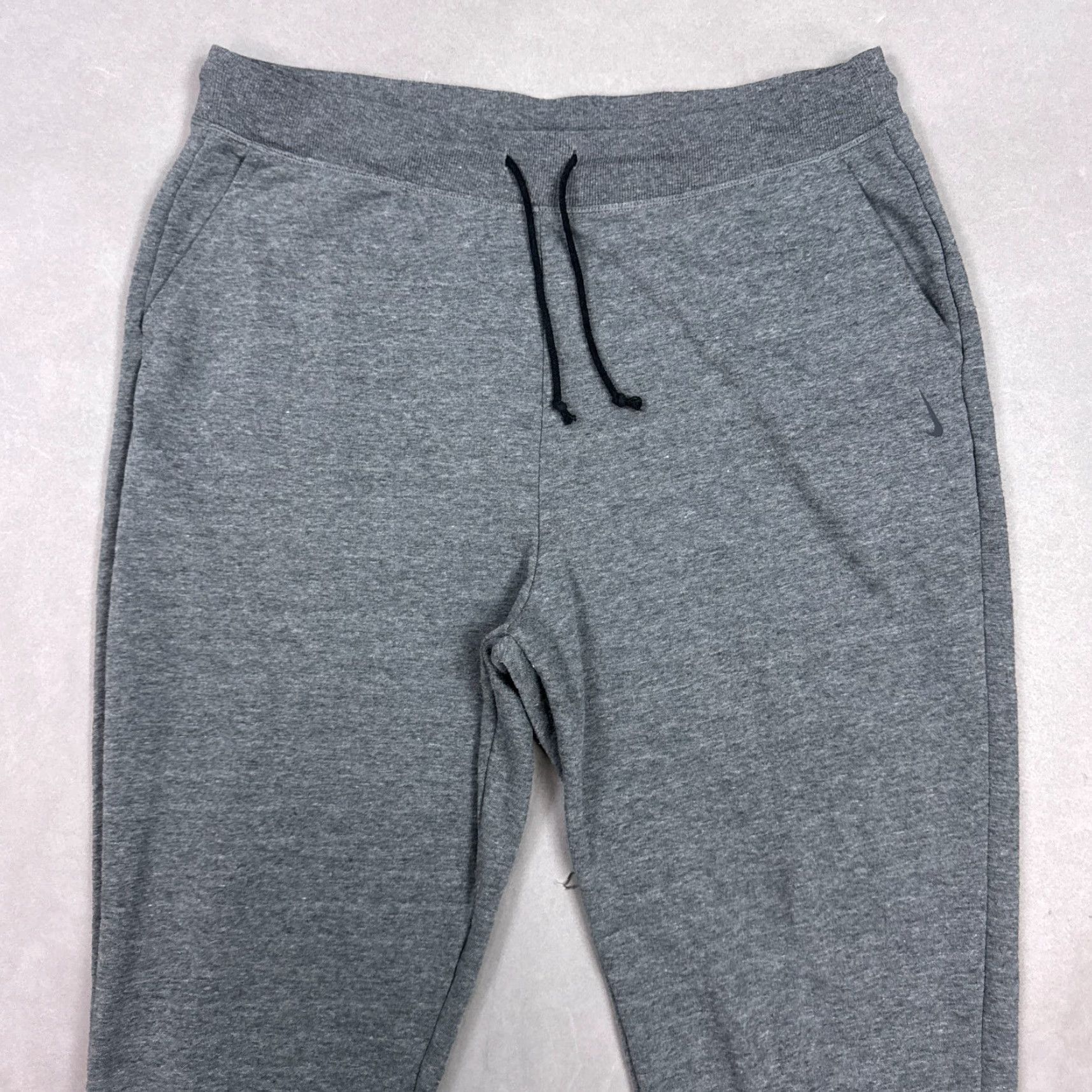 Nike Nike Pants Womens XL Gray Yoga French Terry Jogger Tight Fit Pockets Jogger Mens? Womens Size 40" / US 18 - 2 Thumbnail