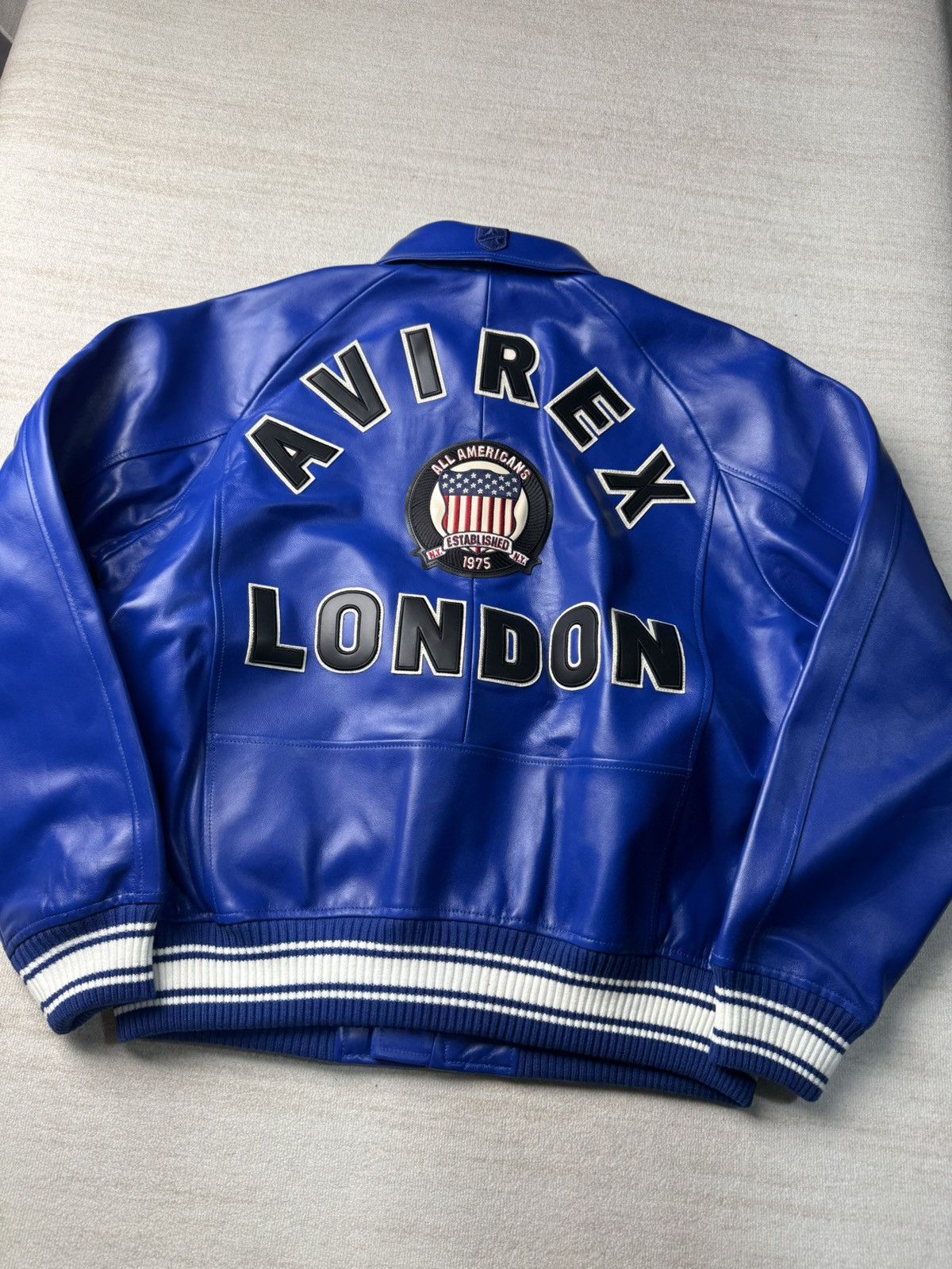 Avirex London exclusive icon leather jacket Size US L / EU 52-54 / 3 - 1 Thumbnail