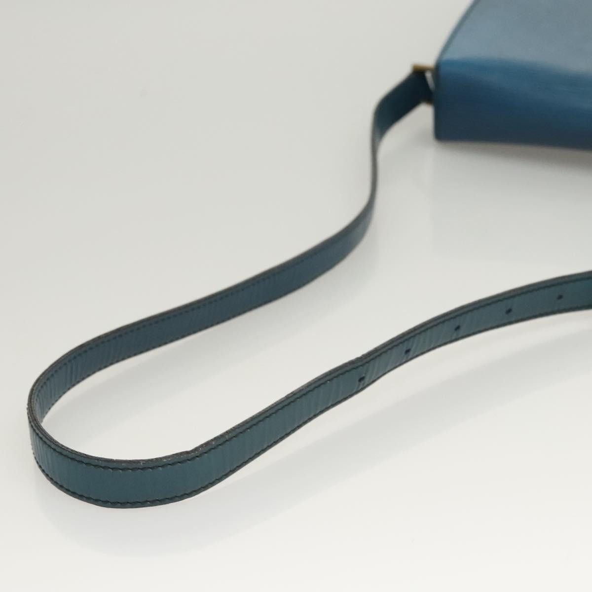 Louis Vuitton LOUIS VUITTON Epi Saint Cloud GM Shoulder Bag Toledo Blue Size ONE SIZE - 7 Thumbnail