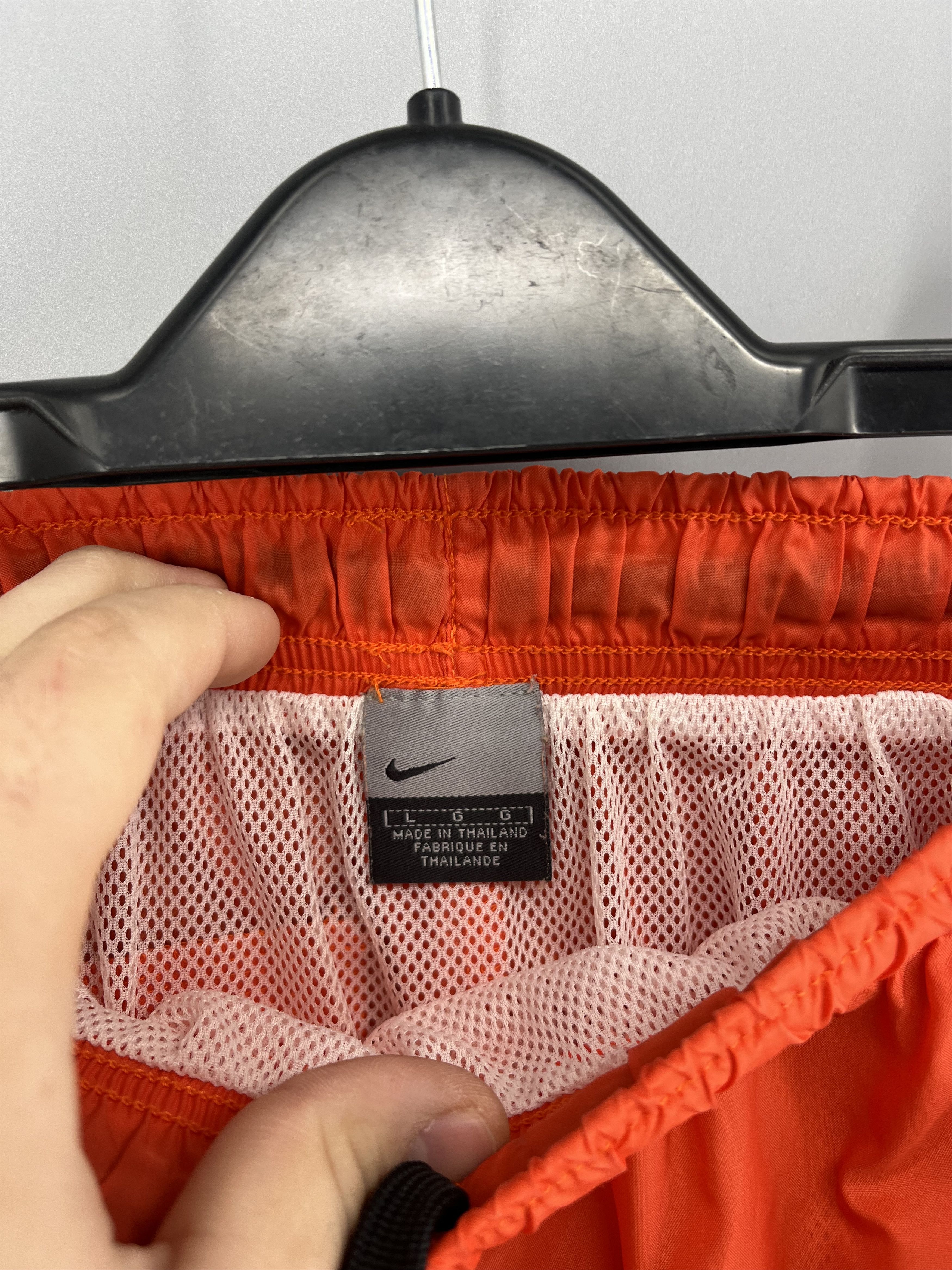 Nike Vintage Nike Dri-FIT Men's Orange Swim Shorts Y2K Drill Size US 34 / EU 50 - 6 Thumbnail