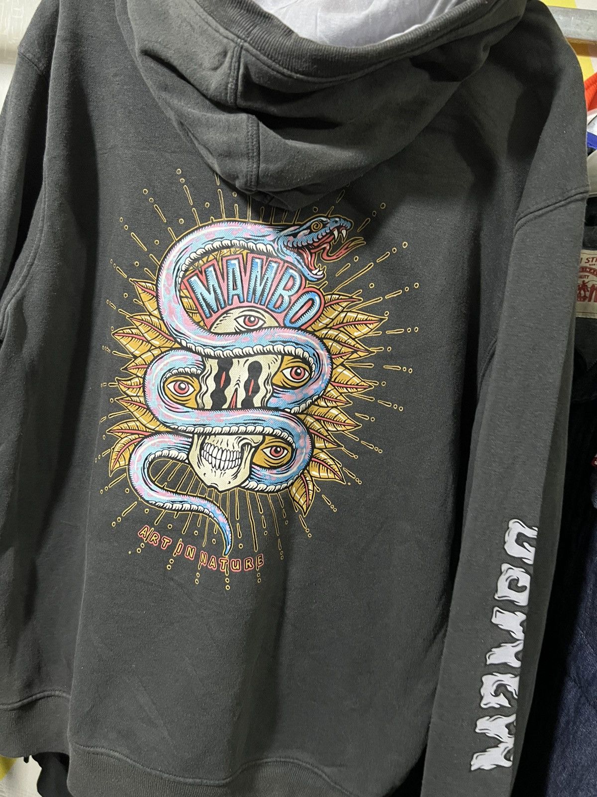 Mambo 90s Mambo Art In Nature Pullover Hoodie Size US M / EU 48-50 / 2 - 1 Thumbnail