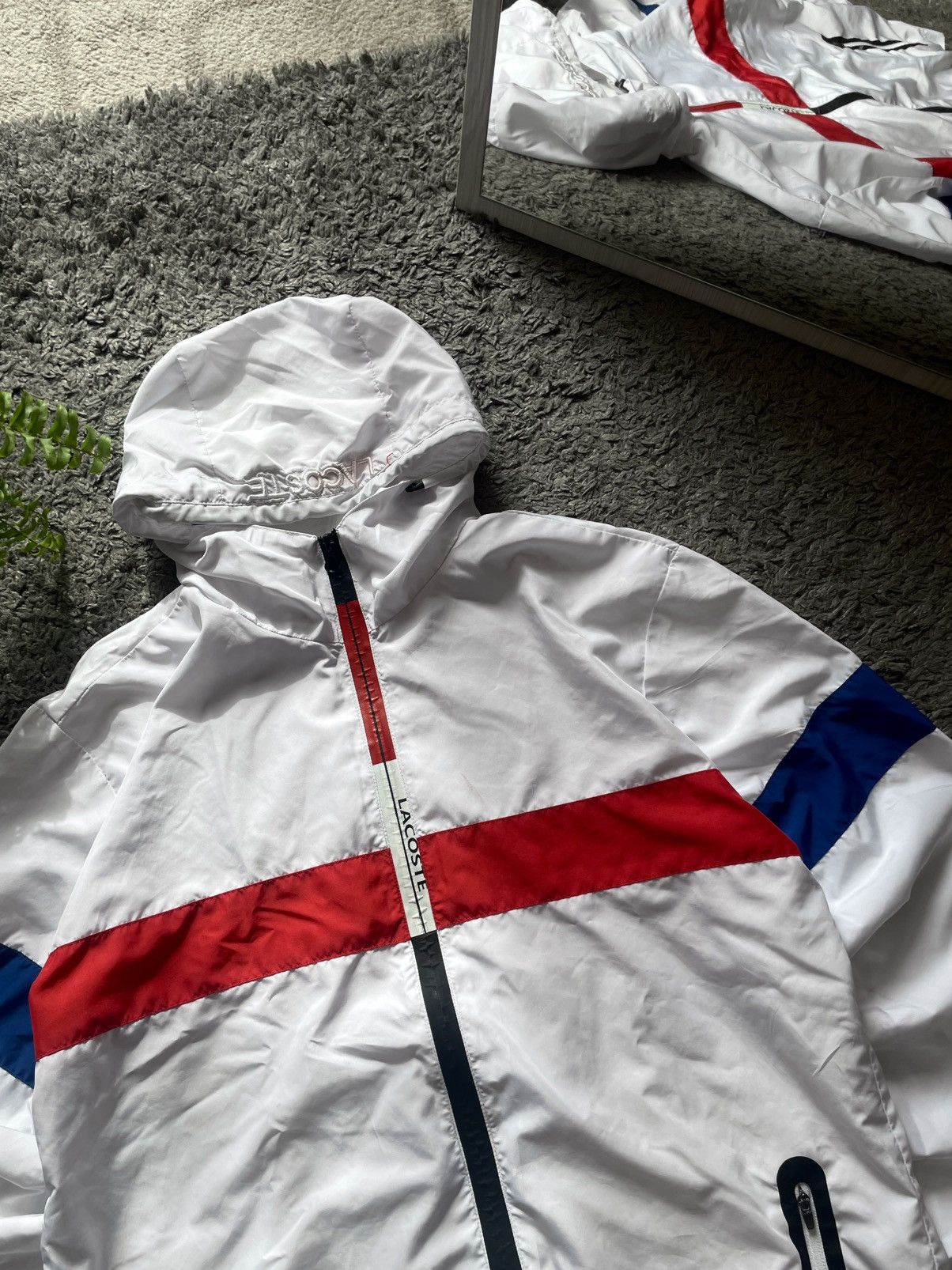 Lacoste × Vintage 00s Lacoste Light Jacket Streetwear Vintage Big Logo Rare Size US M / EU 48-50 / 2 - 10 Thumbnail