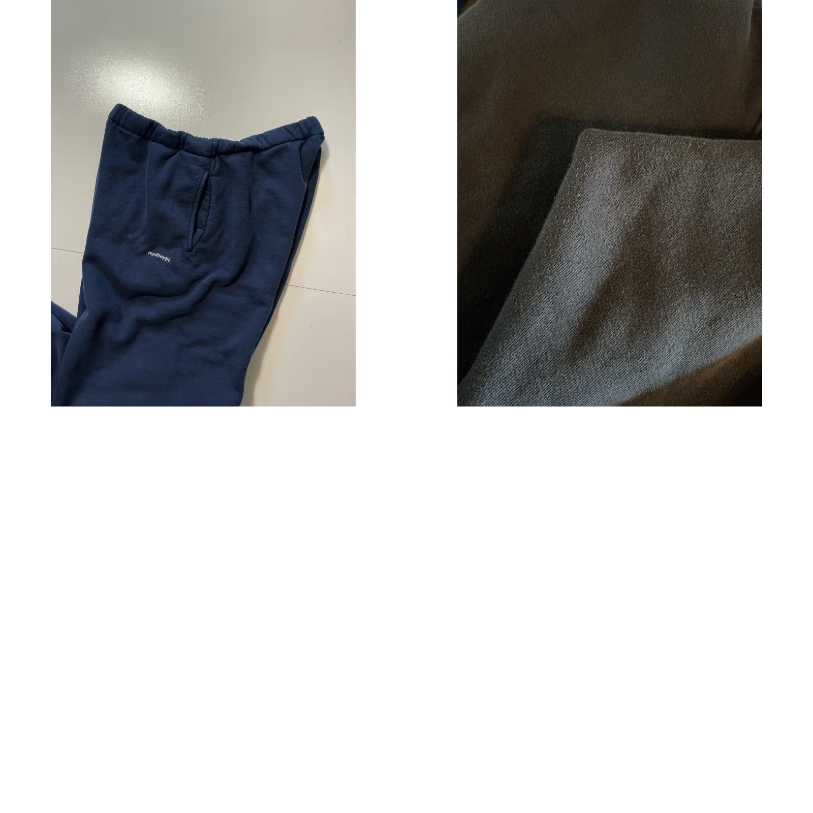 Madhappy Madhappy Embroidered Logo Sweatpants Wide Straight Leg Baggy Loose Blue XL Men's D Size US 36 / EU 52 - 8 Thumbnail