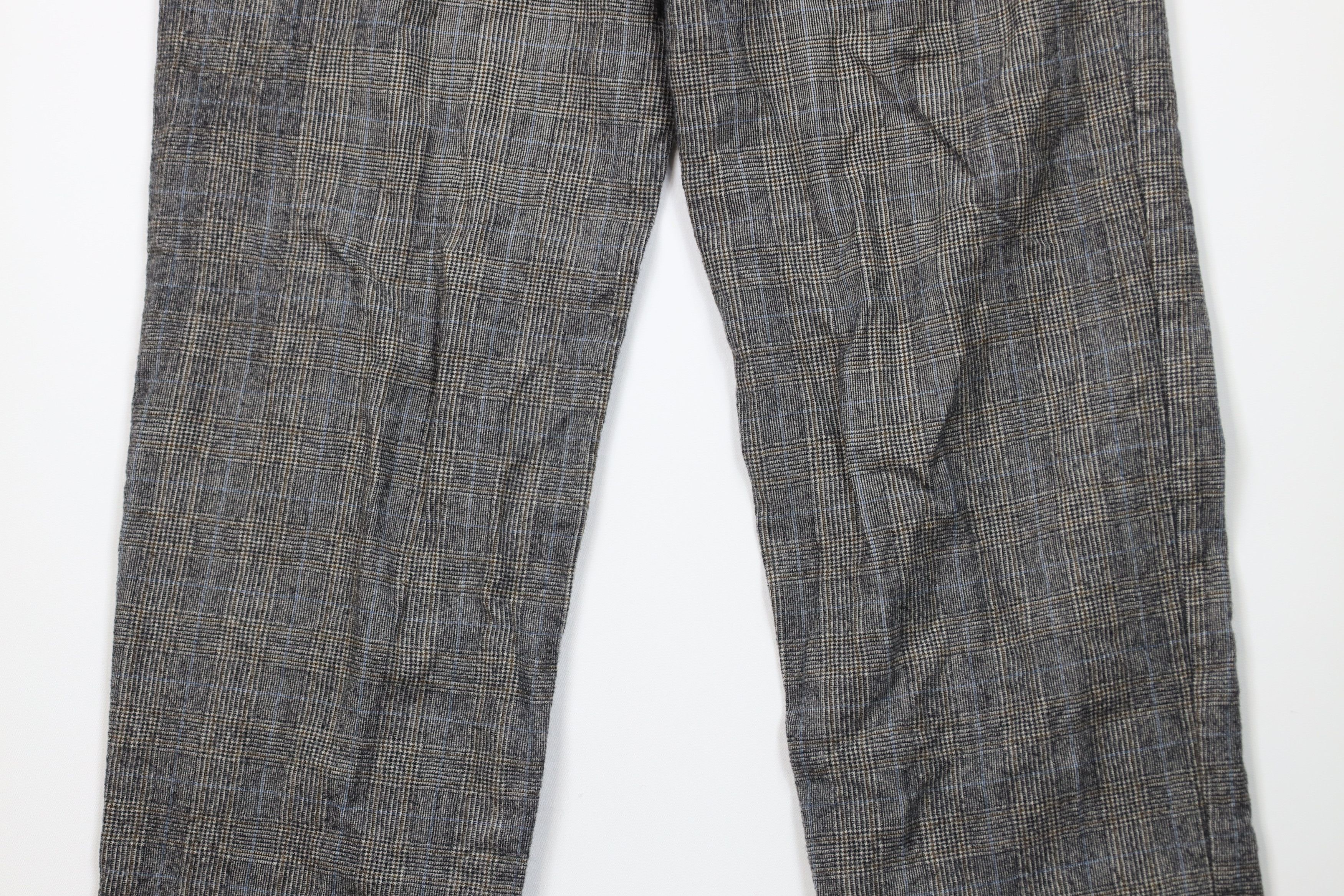 Vintage Vintage 90s Streetwear Tweed Houndstooth Plaid Chino Pants Size US 32 / EU 48 - 11 Thumbnail