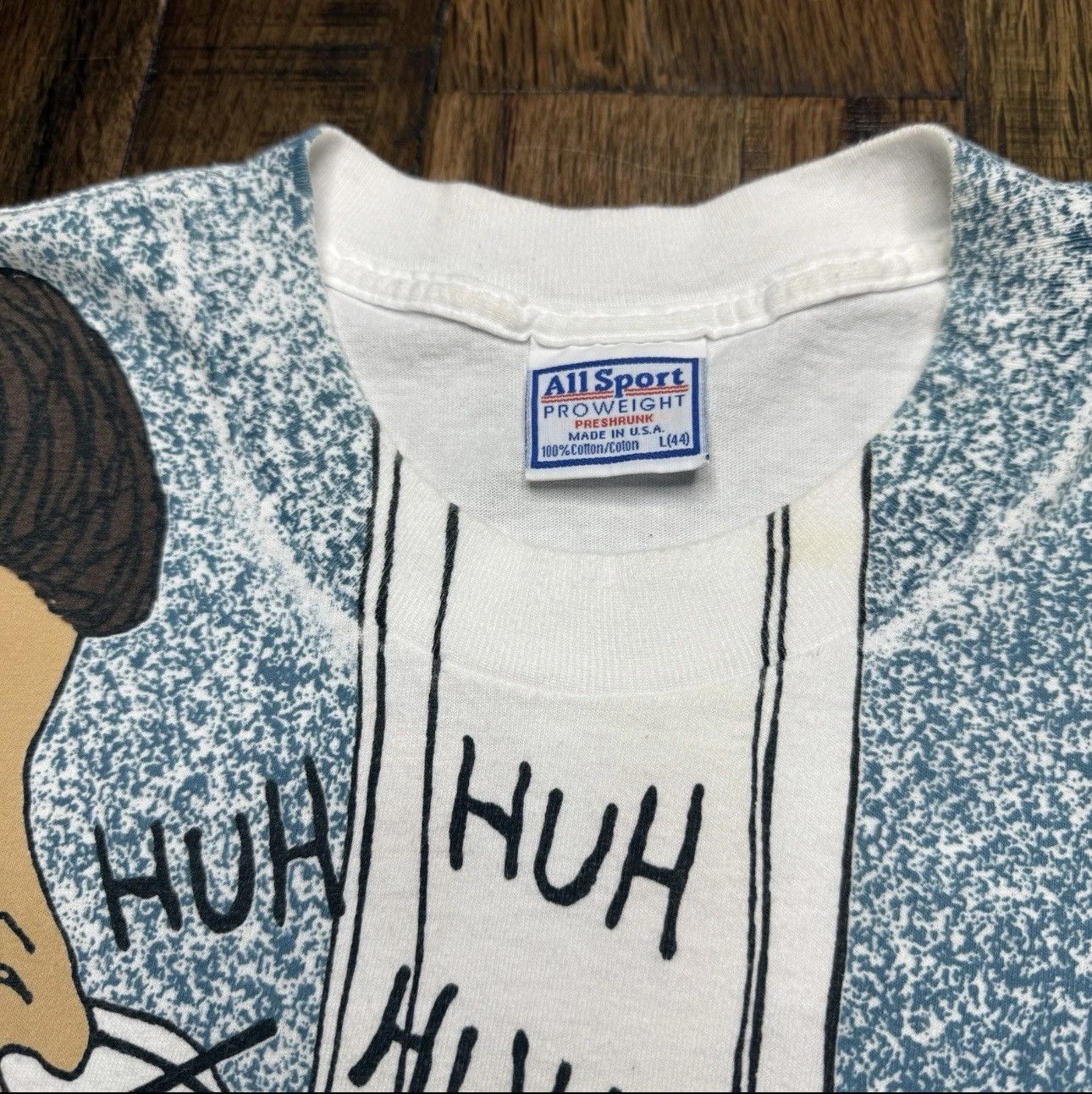 Mtv 1993 Beavis and Butt-Head Tee Single Stitch MTV All Sport L Size US XL / EU 56 / 4 - 4 Thumbnail