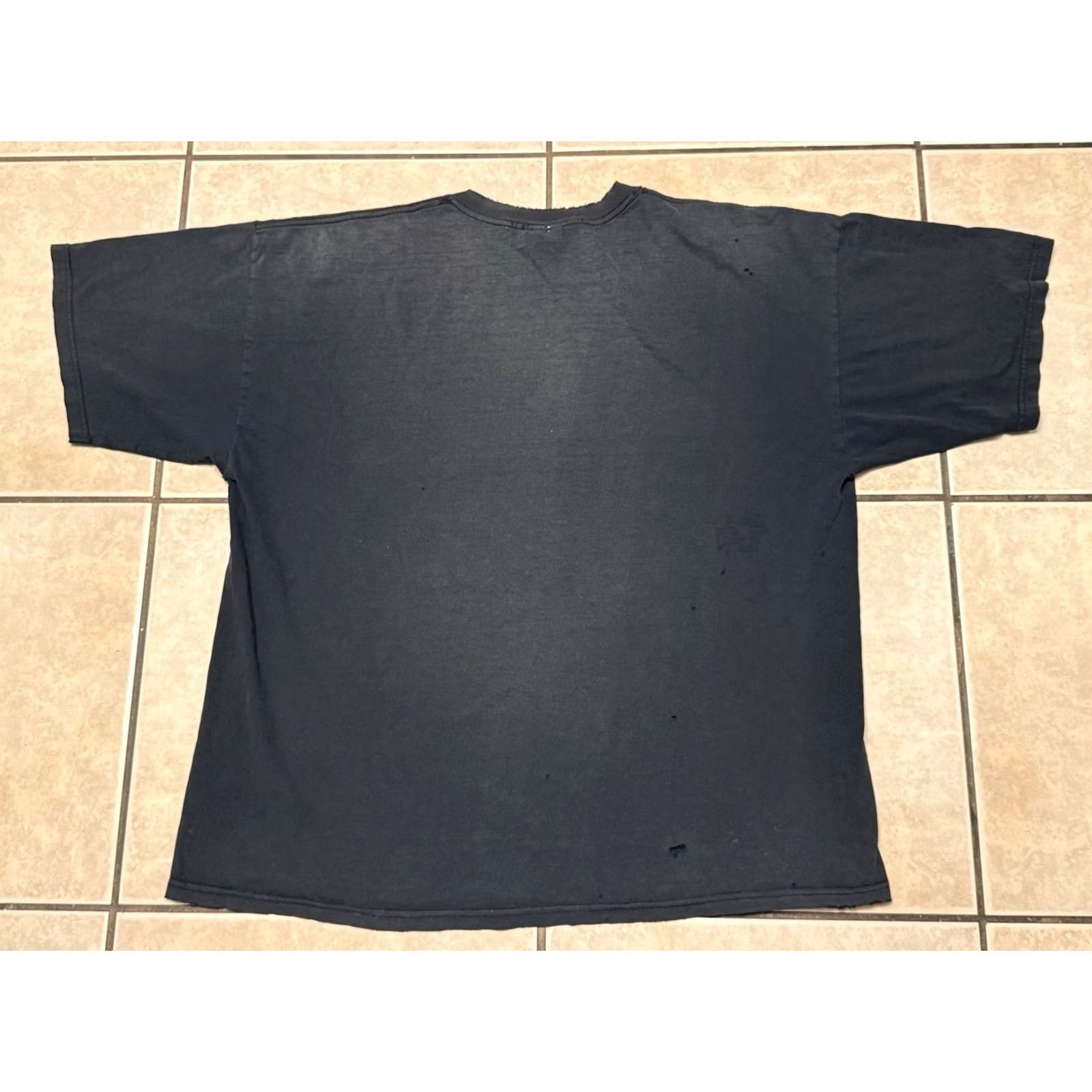 Gildan VINTAGE Gildan T-Shirt Punk Distressed Black 2XL Dr. Know Crew Neck Short Sleeve Graphic Print Rock 2000s Size US XXL / EU 58 / 5 - 2 Thumbnail