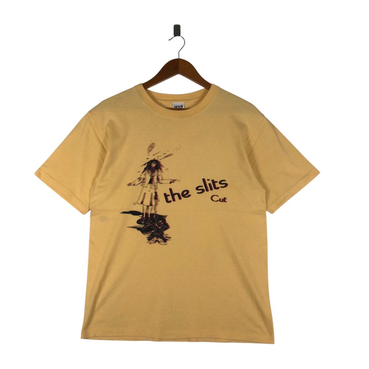 Anvil THE SLITS Punk Band Cut Album T-Shirt Size US S / EU 44-46 / 1 - 1 Thumbnail