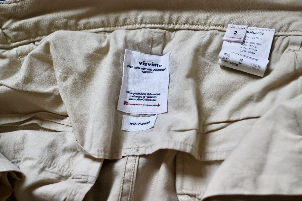 Visvim Visvim 24ss Carrol Chino Pants Dmgd Carroll Size US 36 / EU 52 - 10 Thumbnail