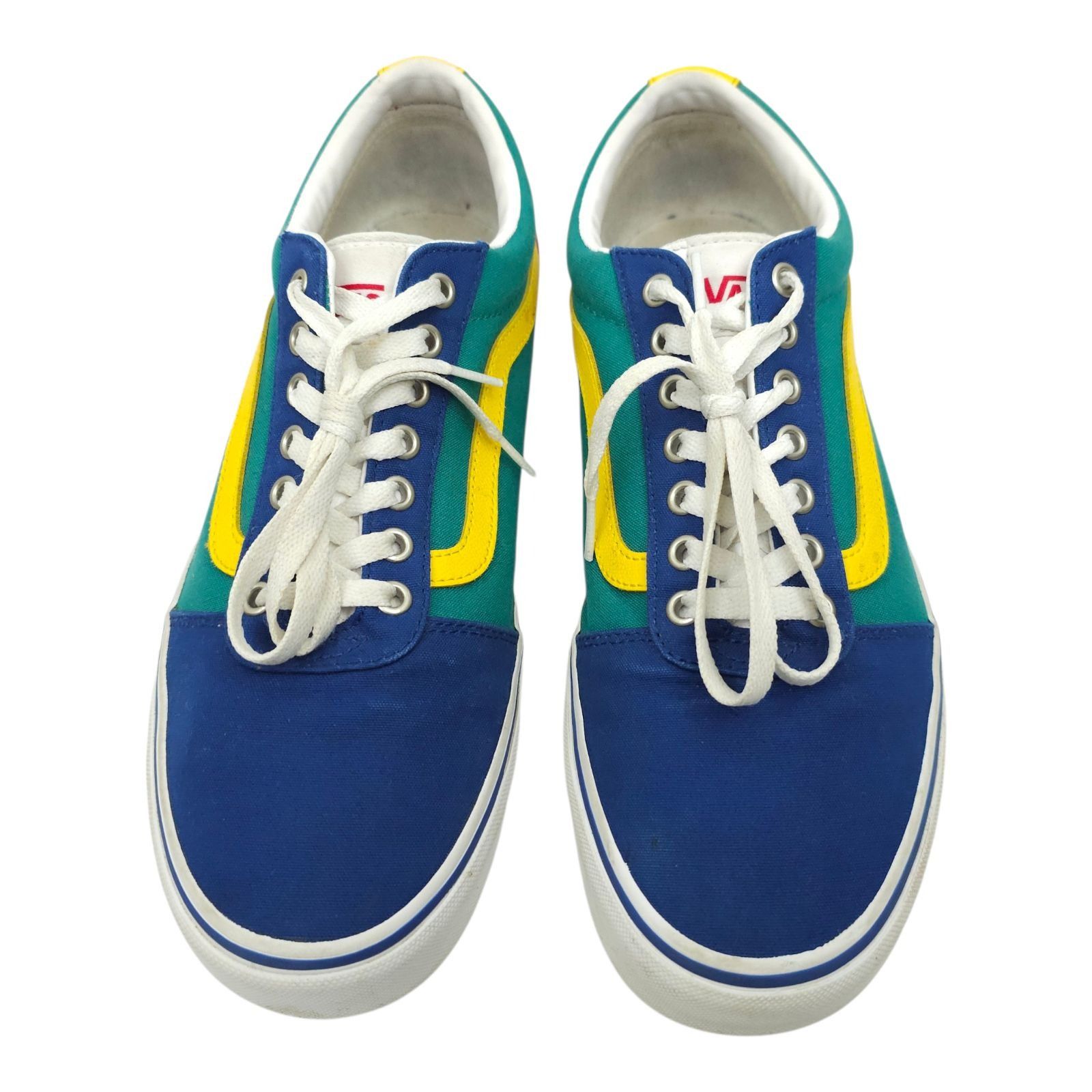 Vans Vans Ward Multi-Color Canvas Sneakers Mens 11 Primary Colors Size US 11 / EU 44 - 6 Thumbnail