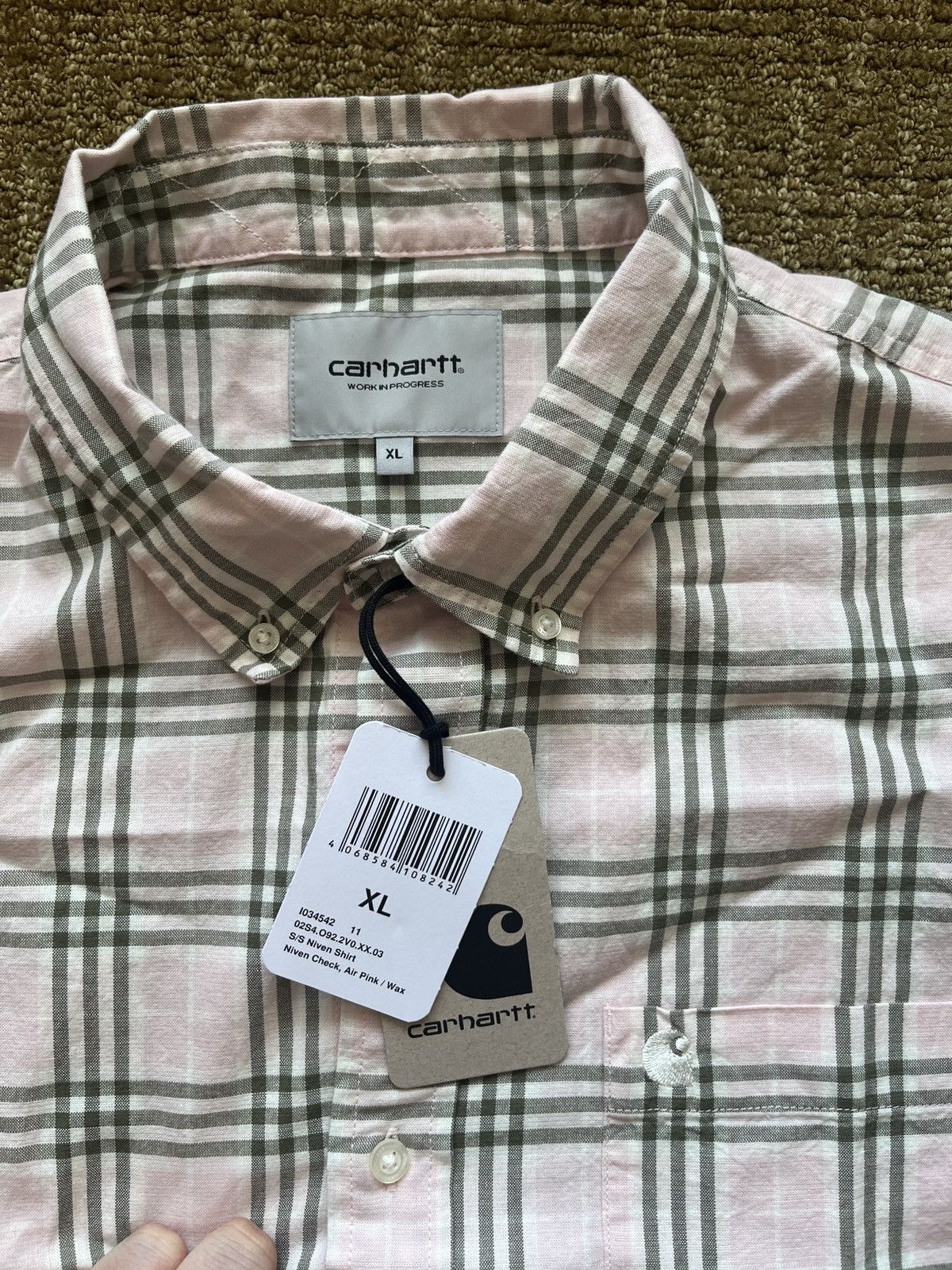 Carhartt Wip Carhartt WIP Niven Button Up Size US XL / EU 56 / 4 - 2 Thumbnail