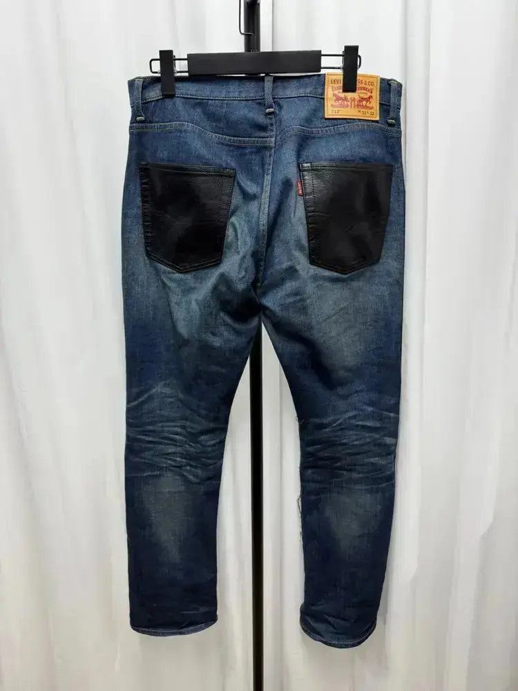 Junya Watanabe Sz L Junya Watanabe x Levi's Boro Boro Patches Denim-2507 Size US 34 / EU 50 - 4 Thumbnail