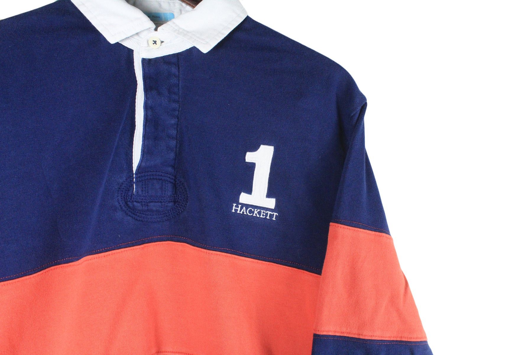 Hackett Hackett Rugby Shirt Medium Size US M / EU 48-50 / 2 - 3 Thumbnail
