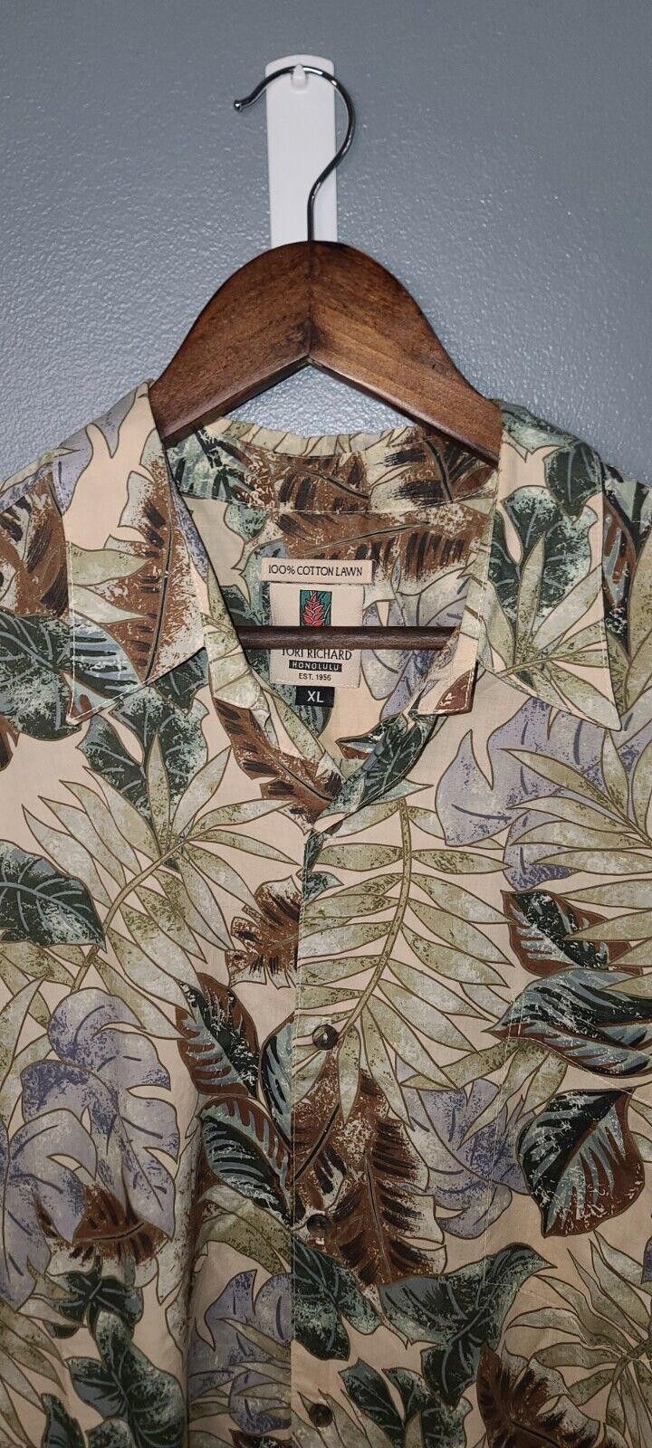Tori Richard Vintage Tori Richard Hawaiian Shirt Men's XL Button Up USA Size US XL / EU 56 / 4 - 4 Thumbnail