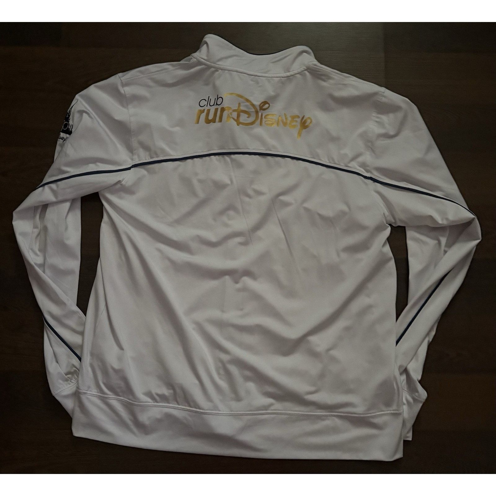 Disney Disney Jacket L White Run Club Mickey Mouse 2022 Full Zip Size L / US 10 / IT 46 - 3 Thumbnail