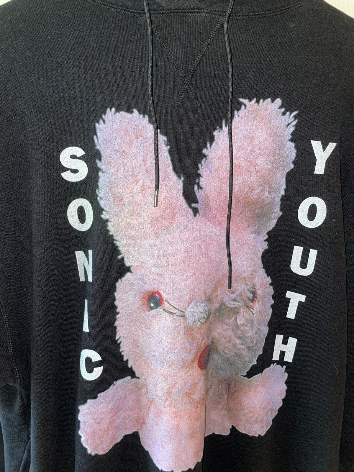 R13 ソニック ユース ラビット プリント パーカー 【公式通販】