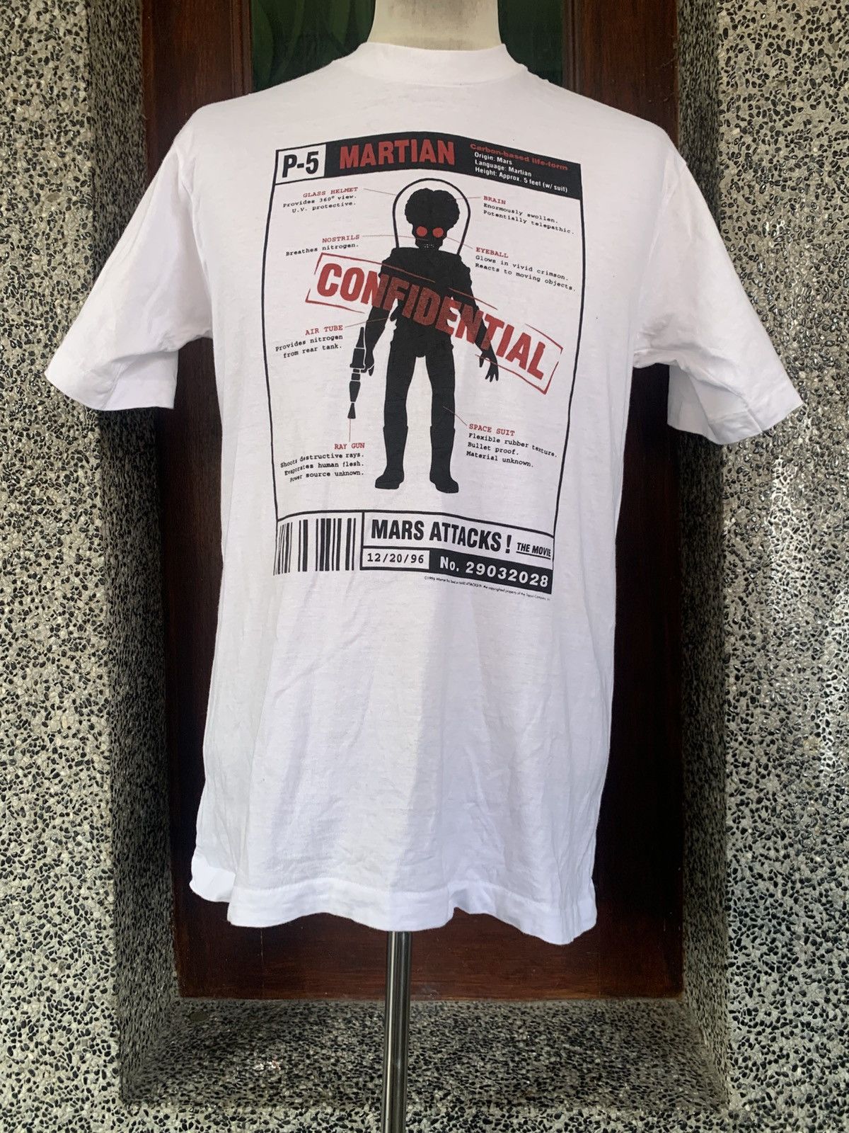 Warner Bros Vintage 90s Mars Attacks Warner Bros Comedy Movie T shirt Size US M / EU 48-50 / 2 - 1 Thumbnail