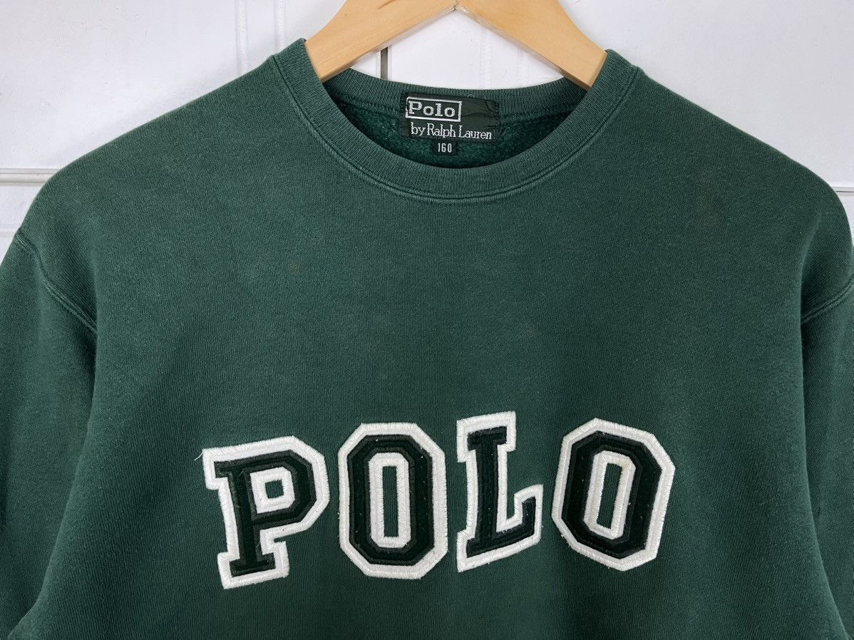 Polo Ralph Lauren × Ralph Lauren × Vintage Vintage Polo Ralph Lauren Spellout Sweatshirt Size US S / EU 44-46 / 1 - 3 Thumbnail