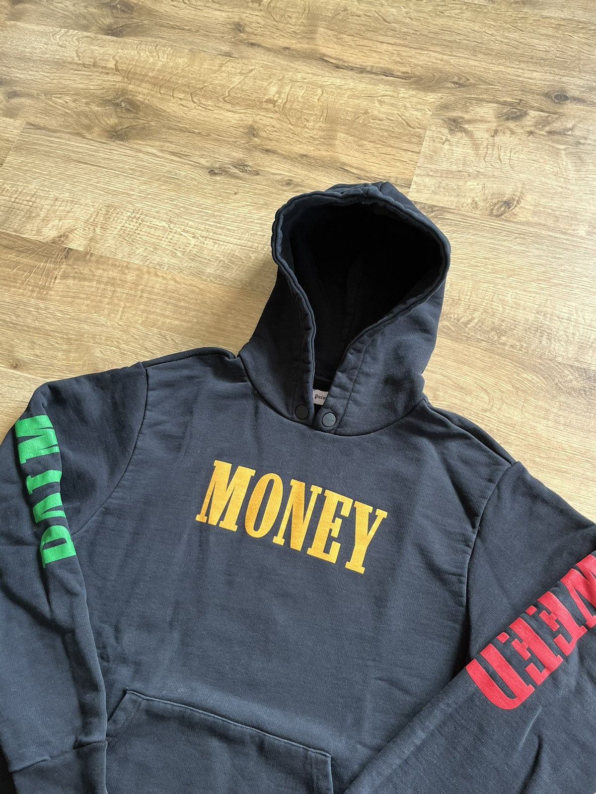 Palm angels money weed hoodie outlet