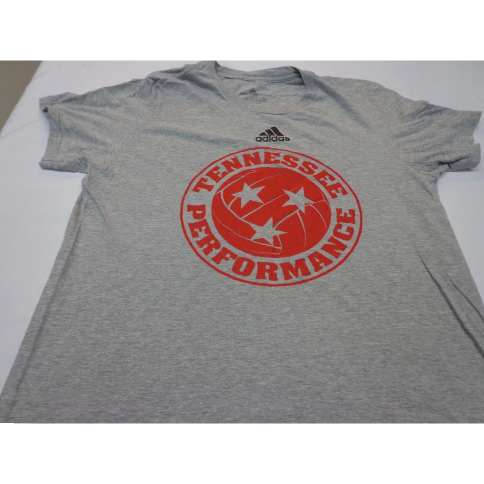 Adidas Adidas Tennessee Performance Gray Soccer T-Shirt Amplifier Tee Size Medium Mens Size US M / EU 48-50 / 2 - 2 Thumbnail