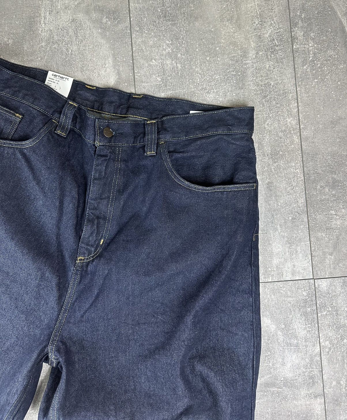 Carhartt Carhartt WIP Brandon Patch Logo Jeans Pants Size US 40 / EU 56 - 7 Thumbnail