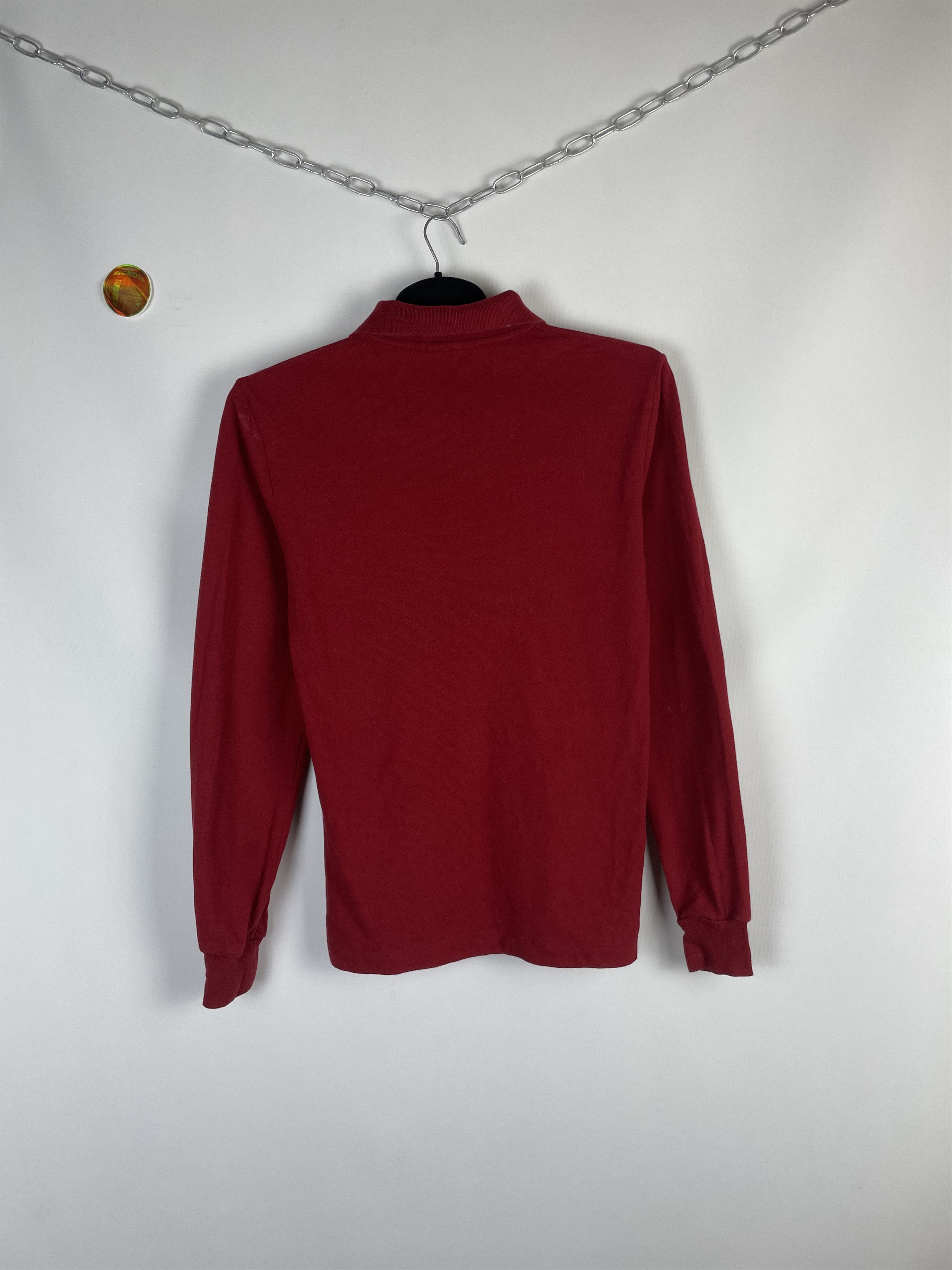 Polo Ralph Lauren Mens Polo Rugby Sweatshirt Ralph Lauren Vintage Size US S / EU 44-46 / 1 - 8 Thumbnail