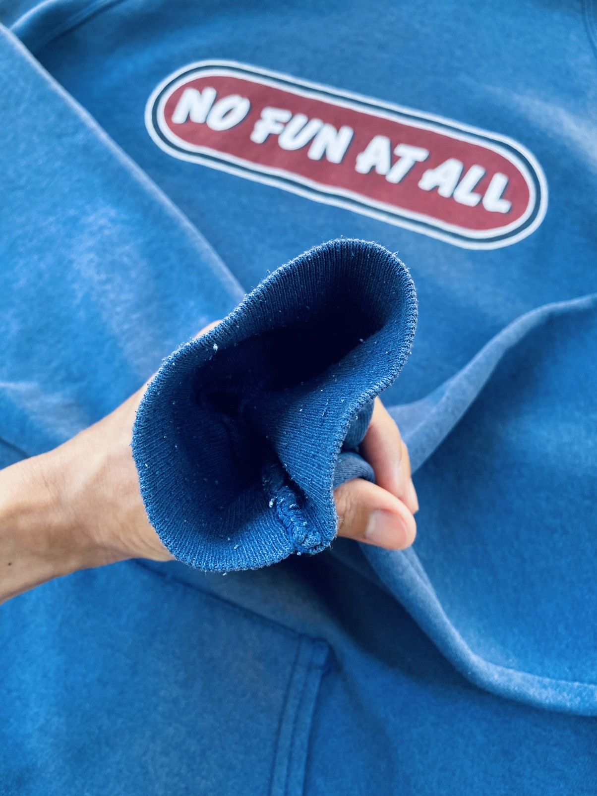 Band Tees Vintage No Fun At All Punk Band Pullover Rare Hoodie Size US XL / EU 56 / 4 - 13 Thumbnail