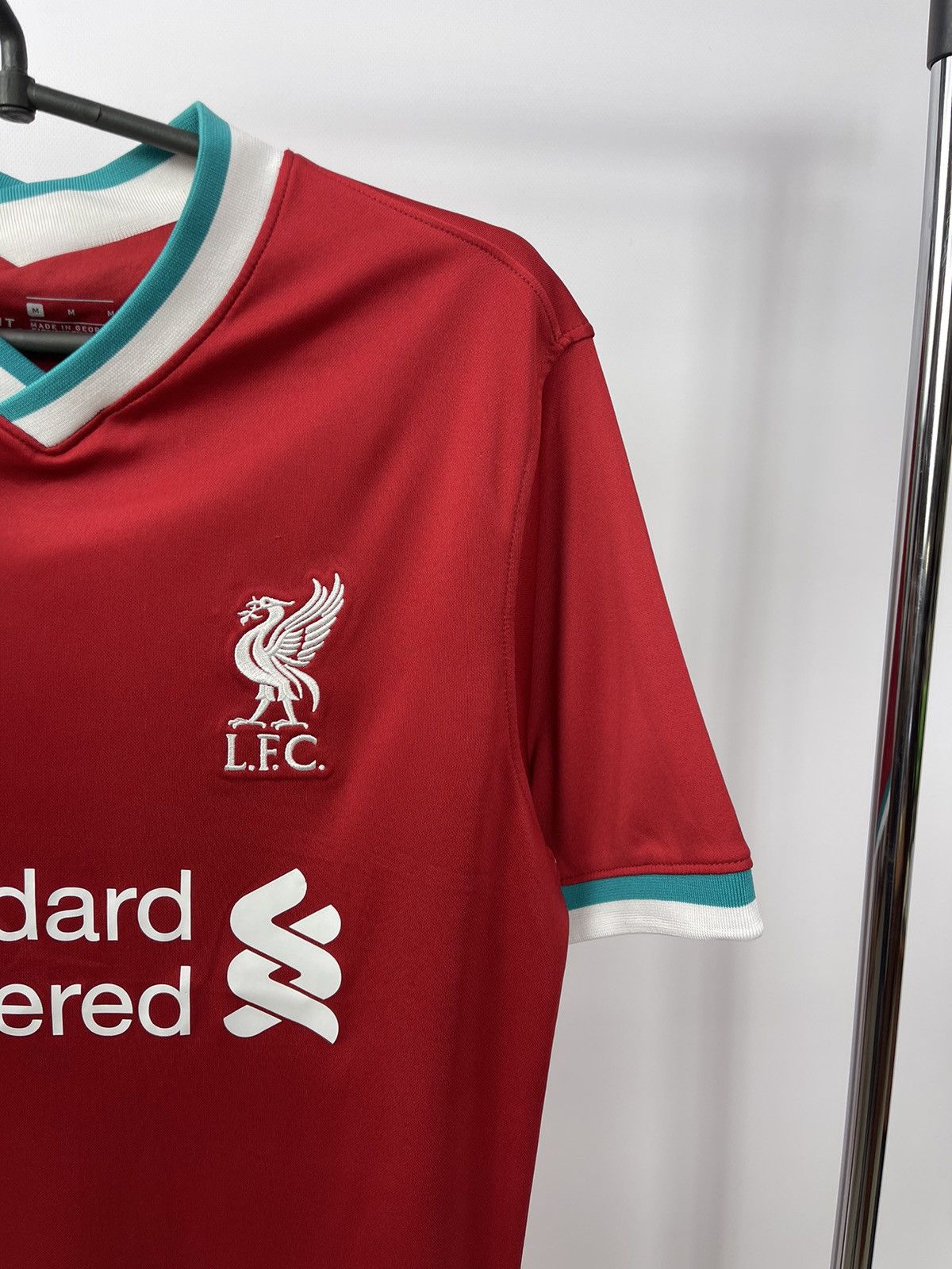 Nike NIKE LIVERPOOL 2020 2021 HOME FOOTBALL SHIRT SOCCER MENS M Size US M / EU 48-50 / 2 - 2 Thumbnail