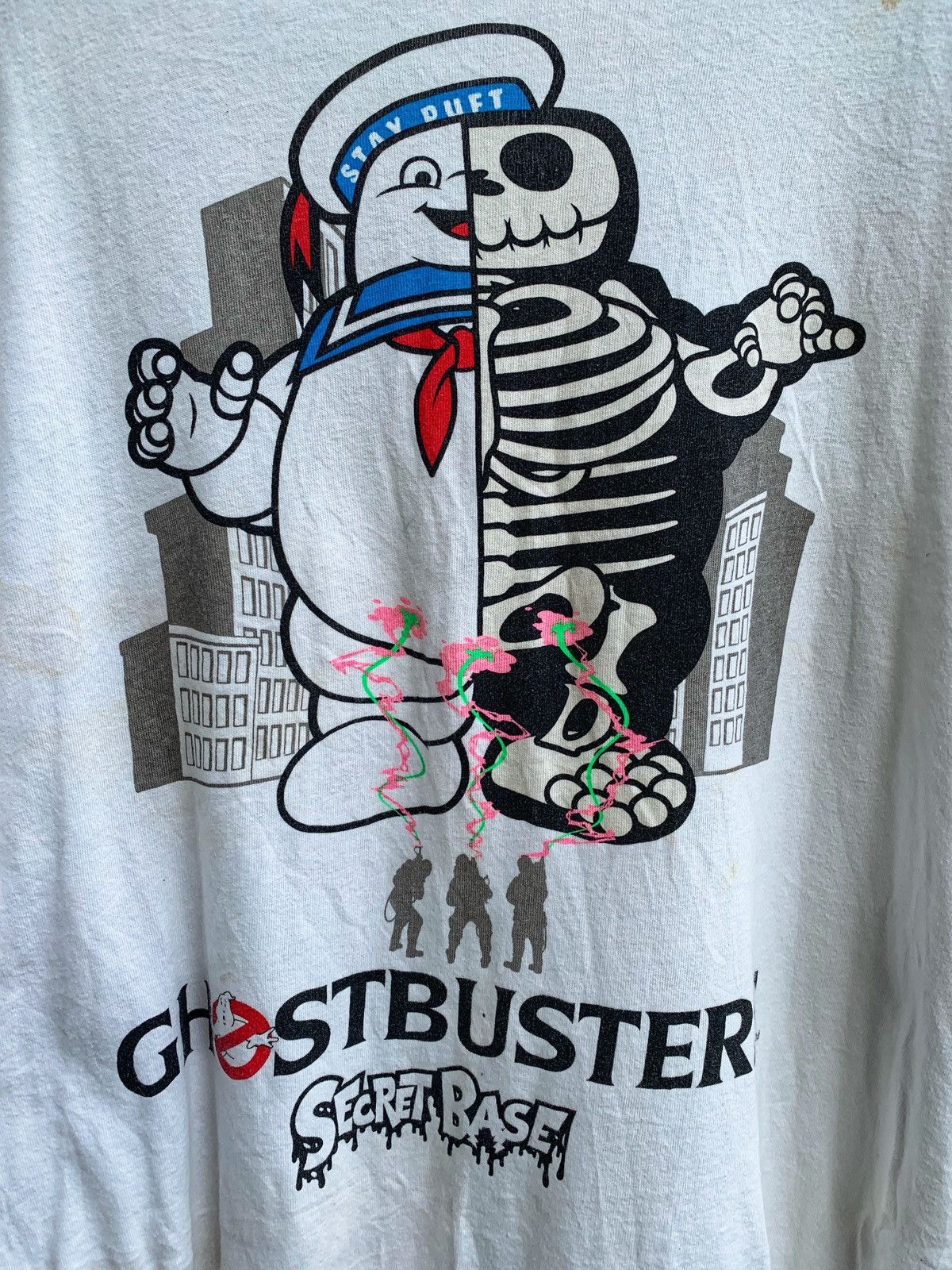 Cartoon Network × Vintage Vintage Ghostbusters 'Secret Base' Longsleeve Shirts Size US L / EU 52-54 / 3 - 3 Thumbnail