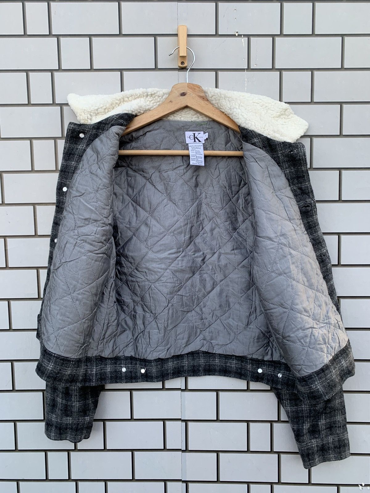 Calvin Klein × Vintage Vintage Calvin Klein Jeans Cropped Jacket Size US S / EU 44-46 / 1 - 5 Thumbnail