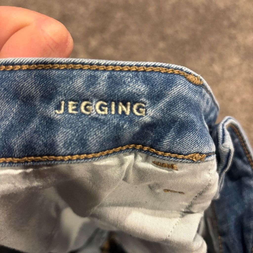 American Eagle Outfitters American Eagle Outfitters Women's Jegging Jeans Size 30" / US 8 / IT 44 - 3 Thumbnail