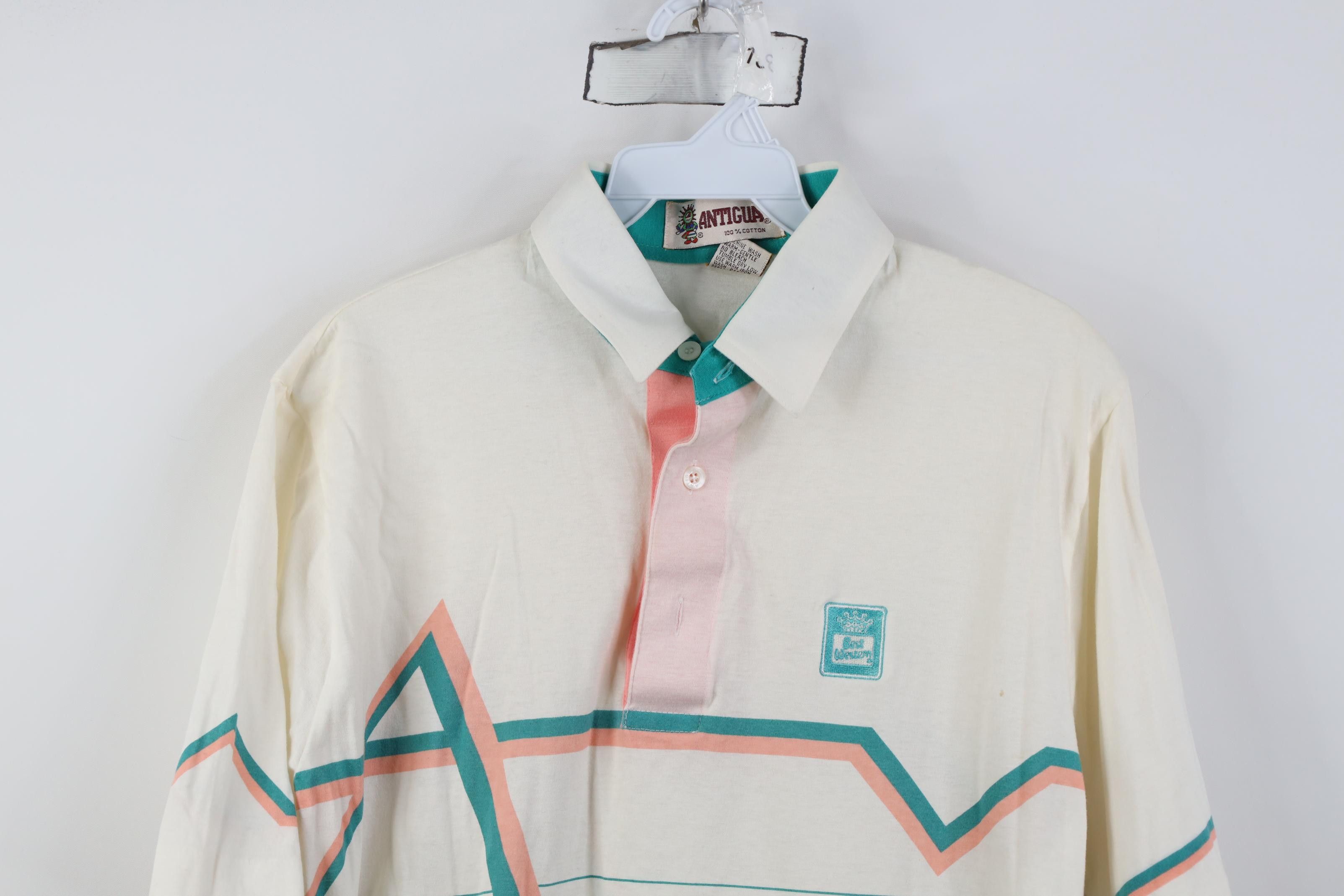 Vintage Vintage 70s 80s Hotel Knit Collared Golf Polo Shirt Size US M / EU 48-50 / 2 - 2 Thumbnail