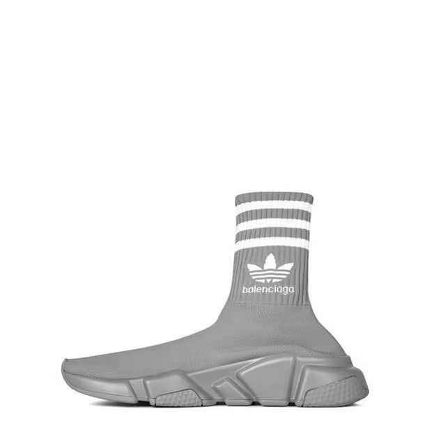 Balenciaga o1g2r1mq0924 Trainers in Grey & White Size US 5 / IT 35 - 2 Thumbnail