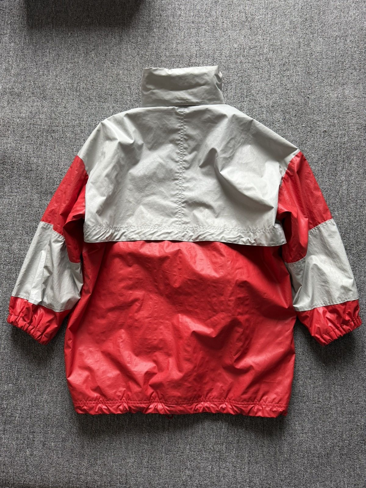 Chanel Chanel Vintage 2005 Red Gray Sport CC Logo Bomber Size US M / EU 48-50 / 2 - 2 Thumbnail