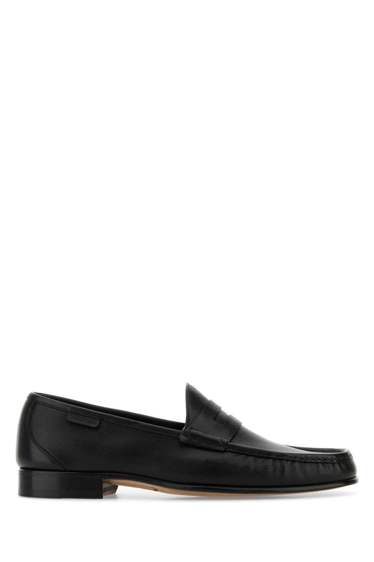 Tom Ford Black Leather Loafers Size US 8 / EU 41 - 1 Thumbnail