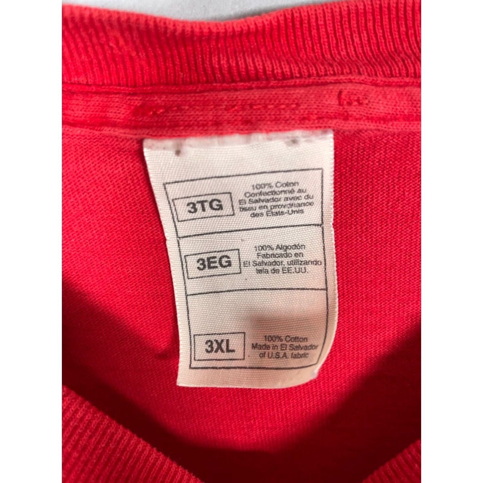 Vintage VINTAGE Looney Tunes Tweety Bird Cartoon T-Shirt Adult 3XL Red Double-Sided * Size US XXL / EU 58 / 5 - 4 Thumbnail
