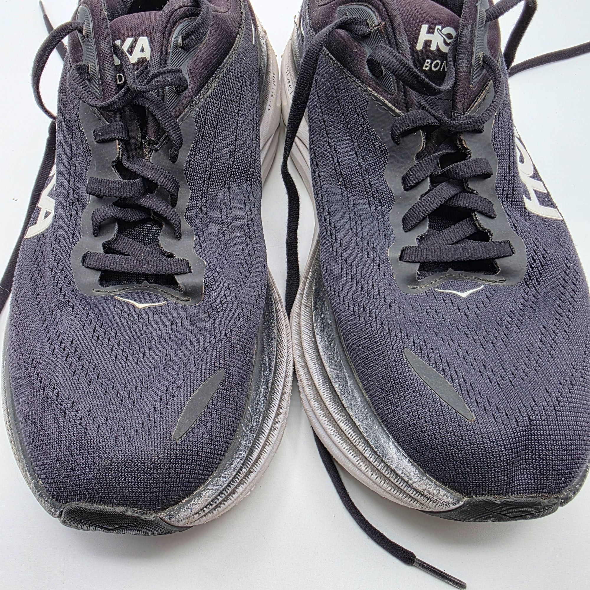 Hoka Hoka One One Bondi 8 Mens Wide Size 9 Black Running Shoes At Size US 9 / EU 42 - 10 Thumbnail