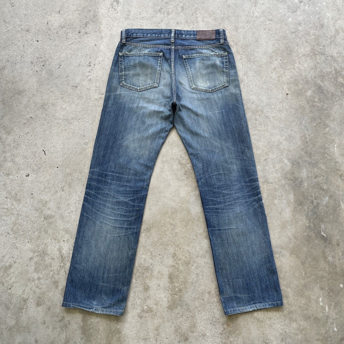Japanese Brand Vintage Japanese MudWash Jeans Distressed Faded Pants W32 Size US 32 / EU 48 - 11 Thumbnail