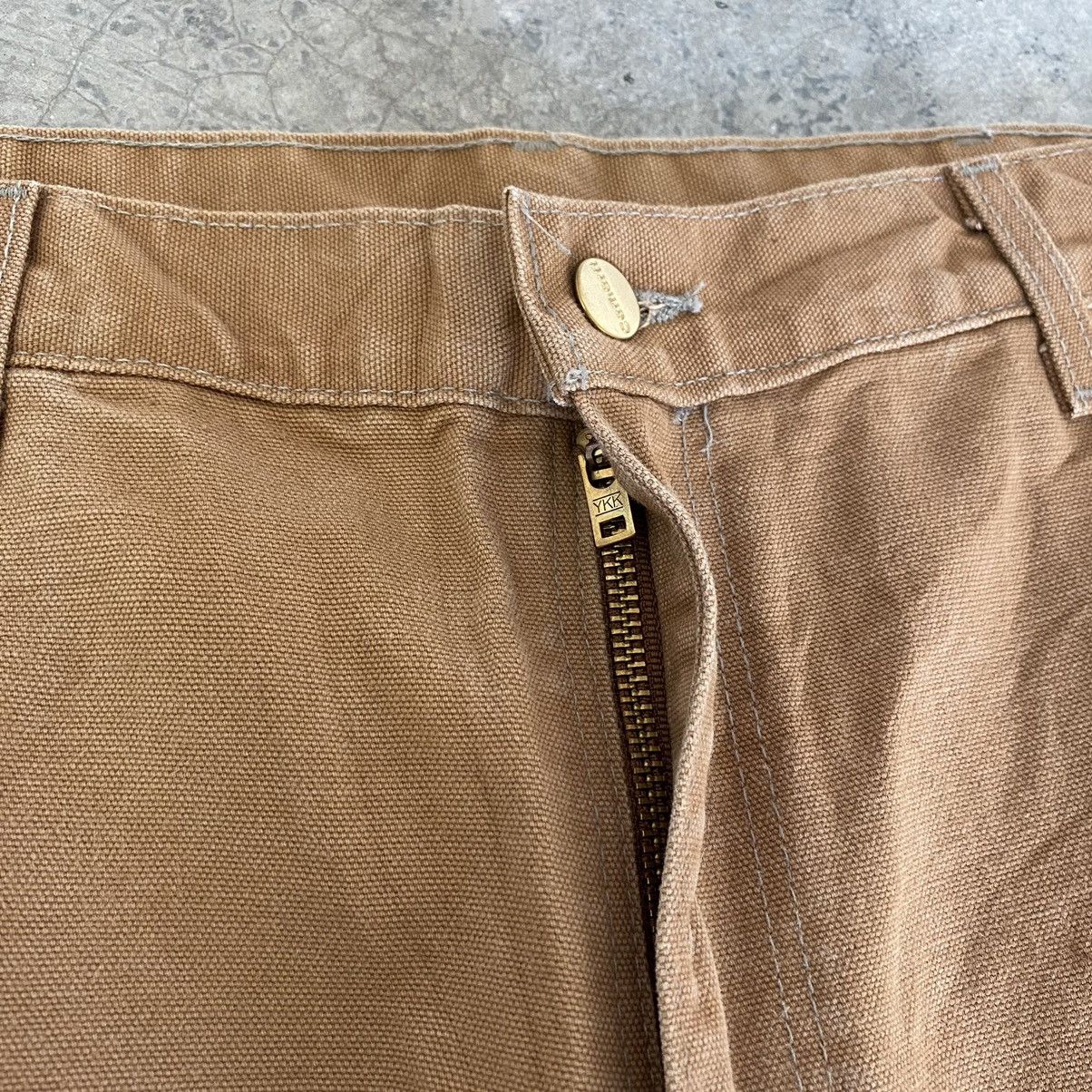 Carhartt Vintage Carhartt Double Knee Tan Carpenter Workwear Pants Size US 35 - 12 Thumbnail