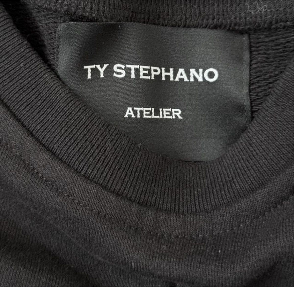 Other Ty Stephano black crop top Size ONE SIZE - 2 Thumbnail