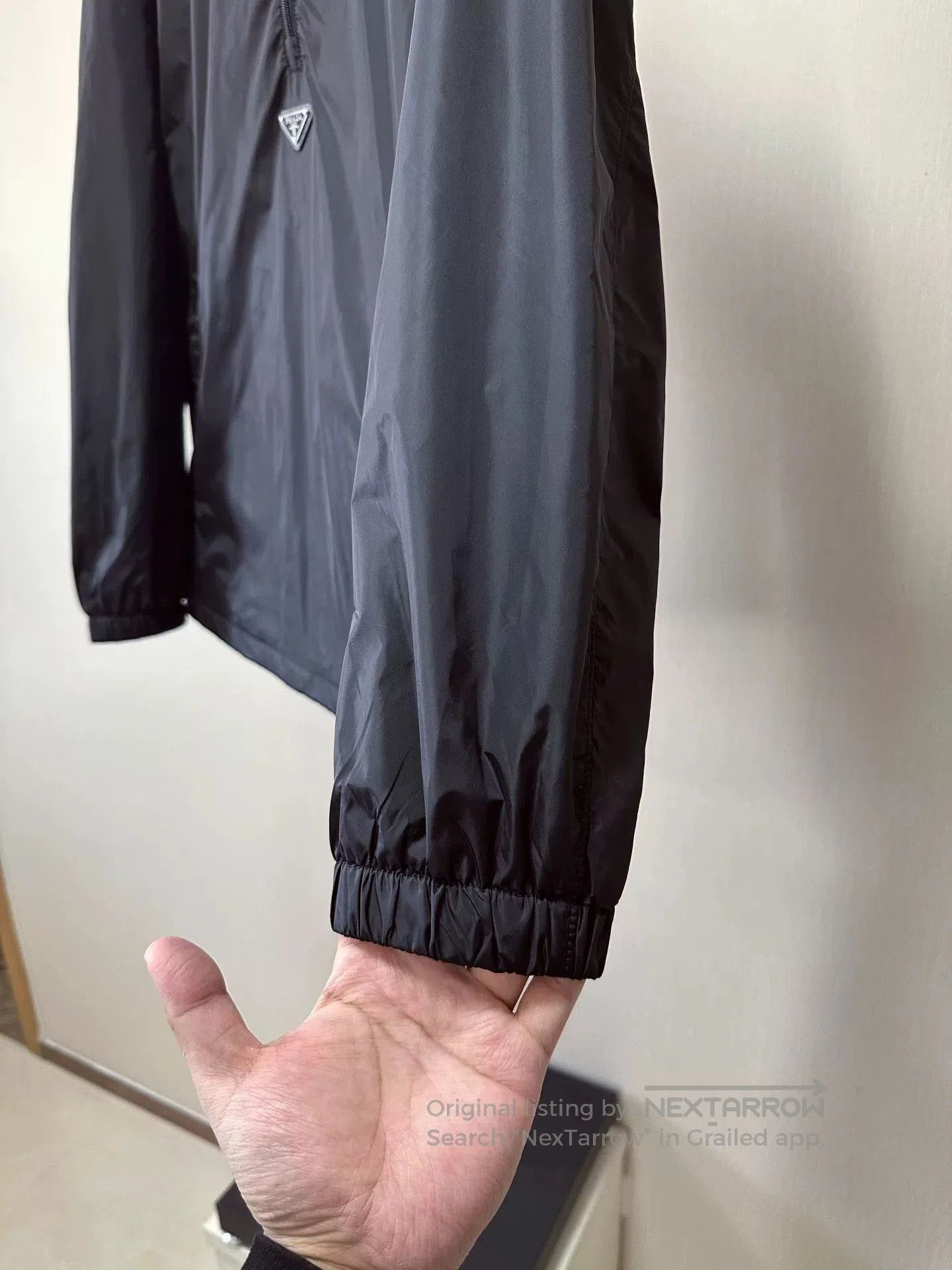 Prada Prada Black Casual Hooded Jacket. Size US L / EU 52-54 / 3 - 6 Thumbnail
