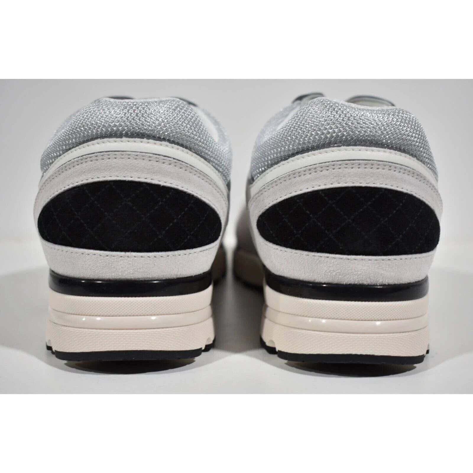 Chanel Chanel Black White CC Logo Low Top Trainer Sneaker 46 13 Size US 13 / EU 46 - 9 Thumbnail