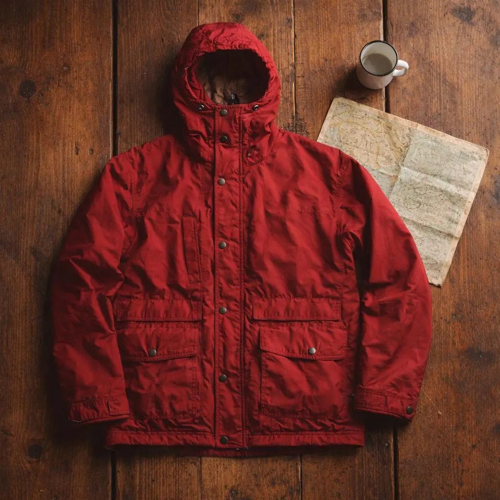Turnbury Turnberry Padded Parka Jacket Burgundy M Size US M / EU 48-50 / 2 - 4 Thumbnail