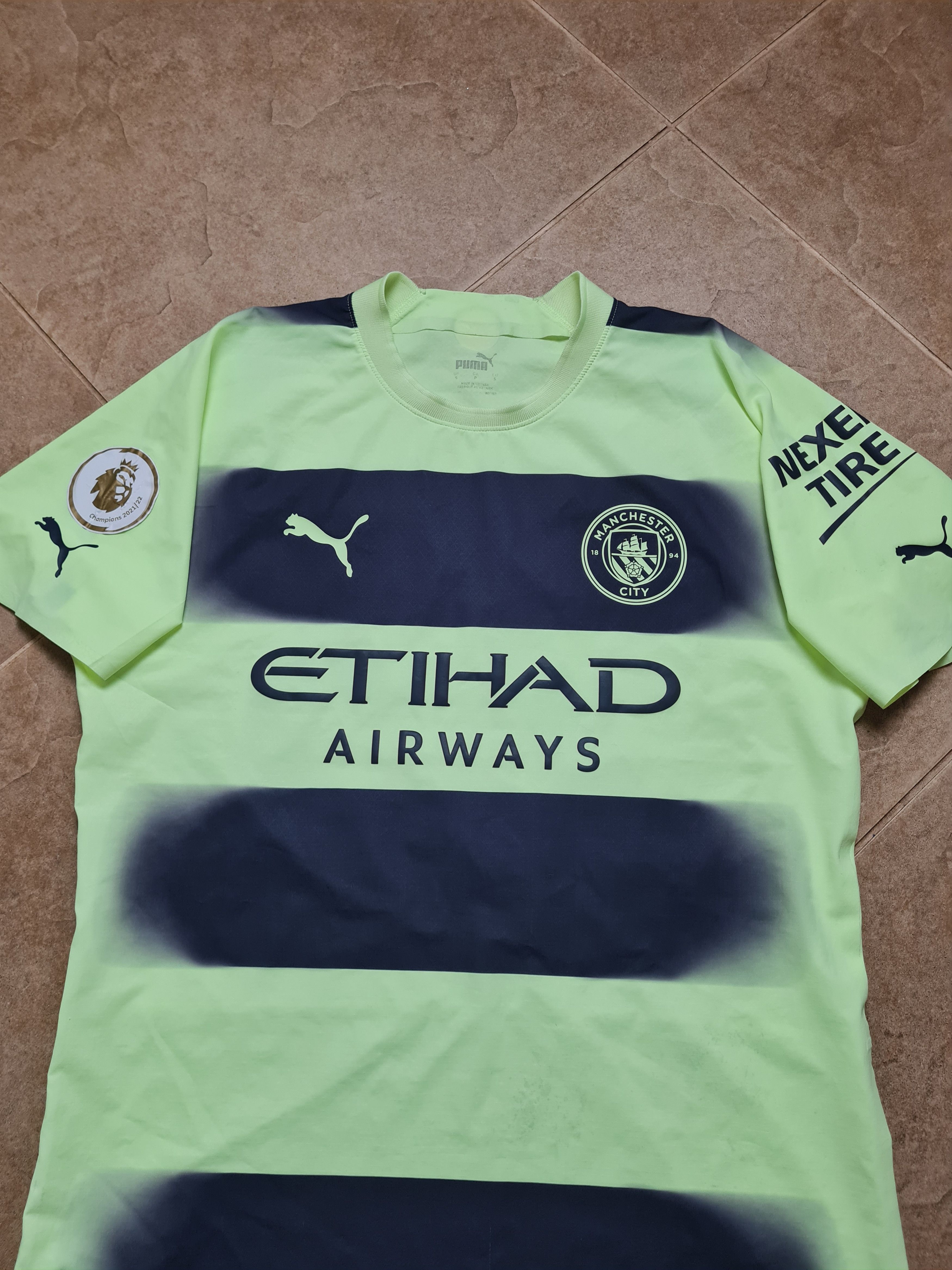 Puma Manchester City Football 22/23 Third Shirt Puma 765733-03 Size US S / EU 44-46 / 1 - 8 Thumbnail