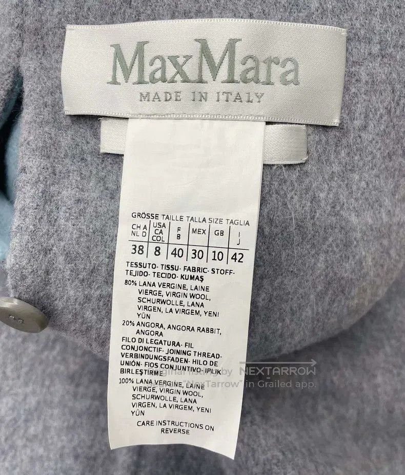 Max Mara Max Mara Gray Long Vest Size S / US 4 / IT 40 - 4 Thumbnail