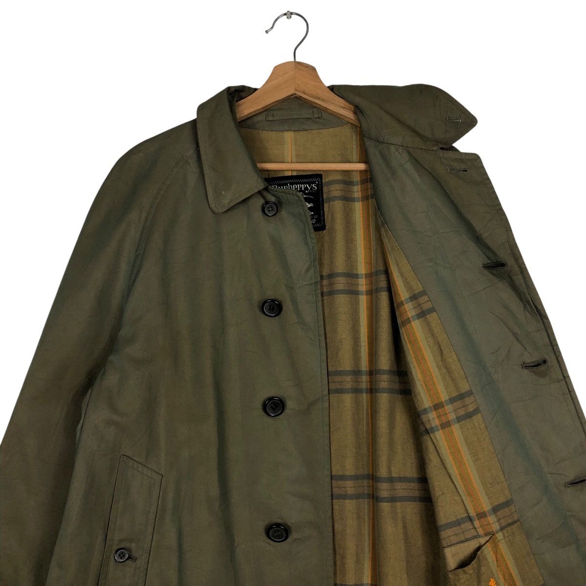Burberry 📌Vintage Burberrys Long Trench Coats Nova Check Size US M / EU 48-50 / 2 - 13 Thumbnail