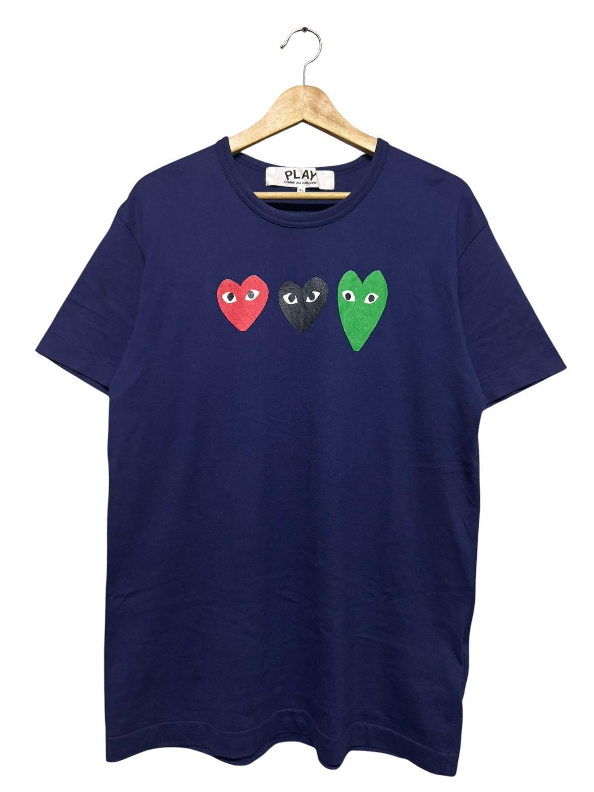 Comme des Garcons PLAY AD2017 Comme Des Garcons Play Tee Size US XL / EU 56 / 4 - 1 Thumbnail