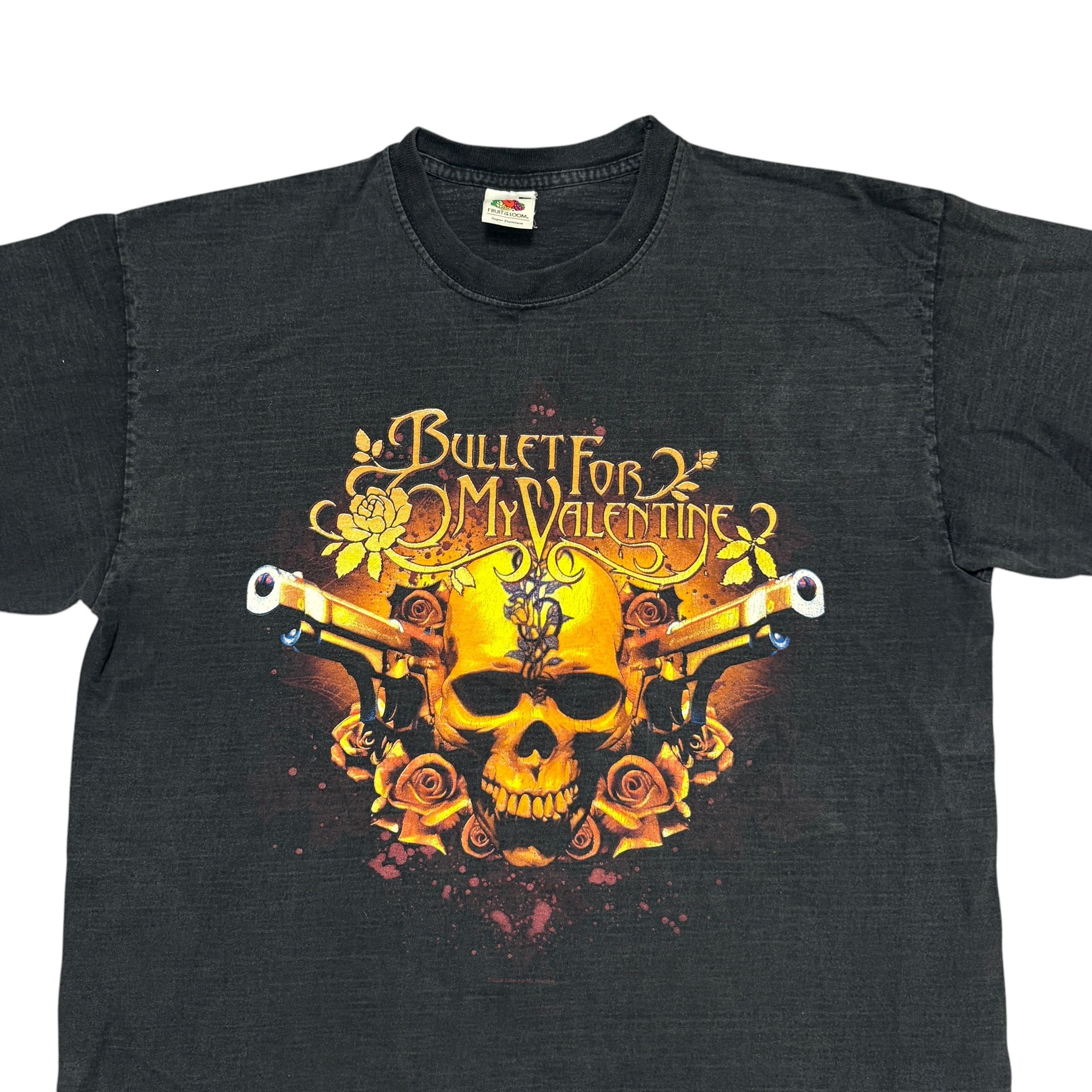 Band Tees Vintage Bullet For My Valentine Shirt Y2K Metalcore Band Tee Size US L / EU 52-54 / 3 - 4 Thumbnail